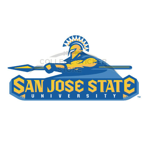 Homemade San Jose State Spartans Iron-on Transfers (Wall Stickers)NO.6130